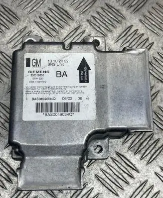 Opel Zafira A Airbag control unit/module 5WK43261 BAS0049034Q 13102022