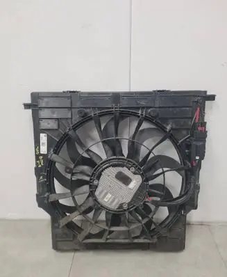 Electric radiator cooling fan