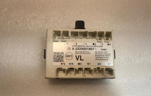 Mercedes-Benz S W222 Door control unit/module A2229001807