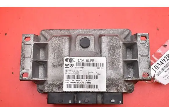 Peugeot 407 Engine control unit/module ECU 9659580780