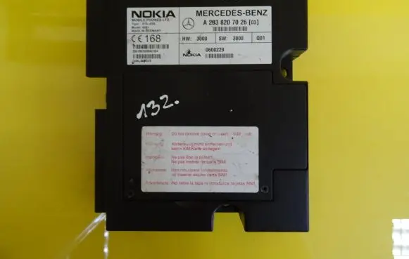 Mercedes-Benz S W220 Phone control unit/module A2038207026