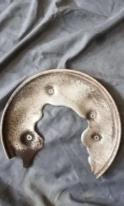 Porsche Macan (95B) Front brake disc dust cover plate 8K0613611