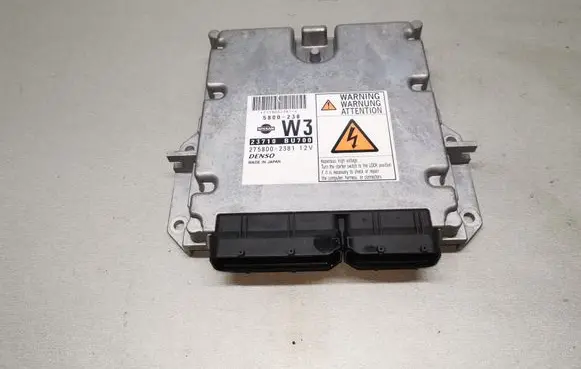 Nissan Almera Tino Engine control unit/module 23710BU700 2758002381