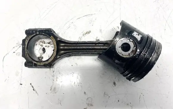 Piston with connecting rod