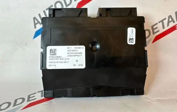 BMW X3 G01 Air conditioning/heating control unit 5A07858 64115A07858 64115A0785801