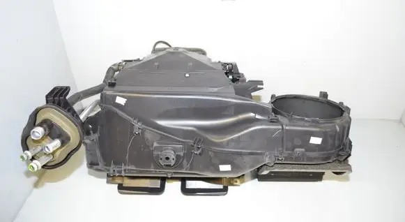 Interior heater climate box assembly