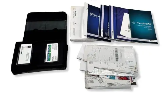 Subaru Outback (BS) Owners service history hand book 