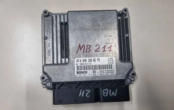 Mercedes-Benz E W211 Engine control unit/module A6481500579 1039S00000 0281011717