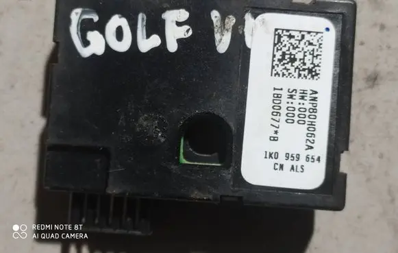 Volkswagen Golf V Steering angle sensor 1K0959654