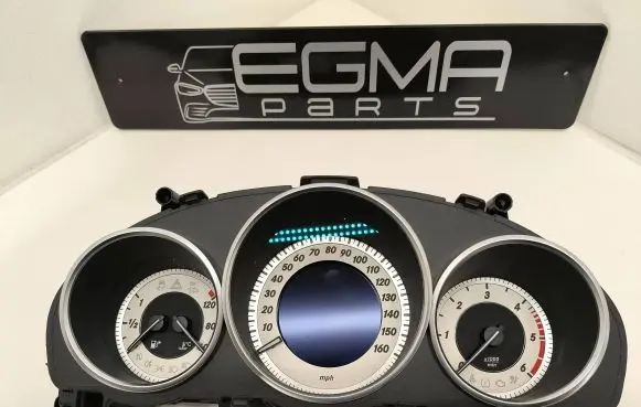 Mercedes-Benz E W212 Speedometer (instrument cluster) A2129001025 A2C87306200