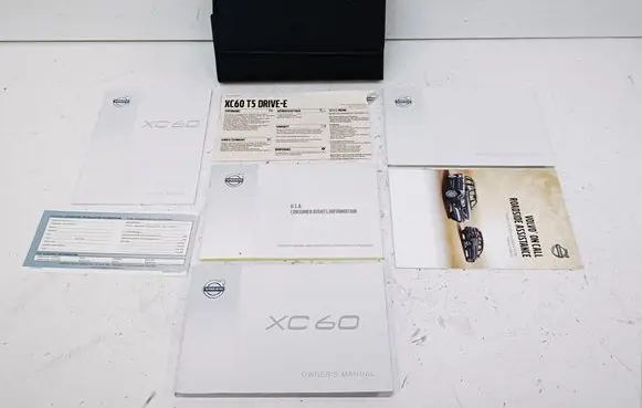 Volvo XC60 Owners service history hand book 