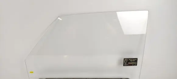 Mercedes-Benz SL R107 Front door window/glass (coupe) DOT27M89AS2