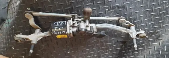Citroen C3 Front wiper linkage and motor 9683622480