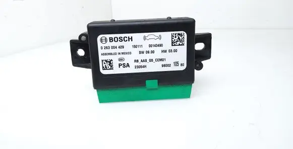Peugeot 308 Parking PDC control unit/module 0263004429 9800210580