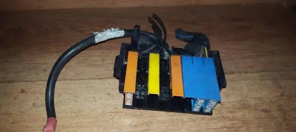 Opel Zafira A Fuse box set
