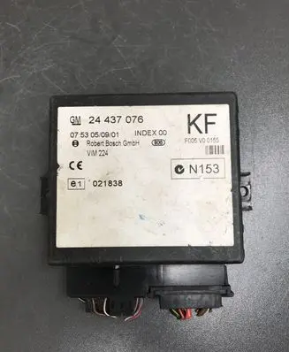 Opel Zafira A Comfort/convenience module 24437076
