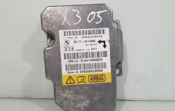 BMW X3 E83 Airbag control unit/module 65773414990 313414990020