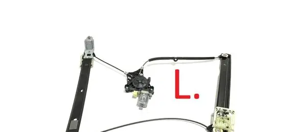 Audi Q3 F3 Front door window regulator with motor 83A837461 39895 5Q0959802C