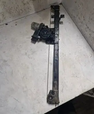 Front door window regulator with motor