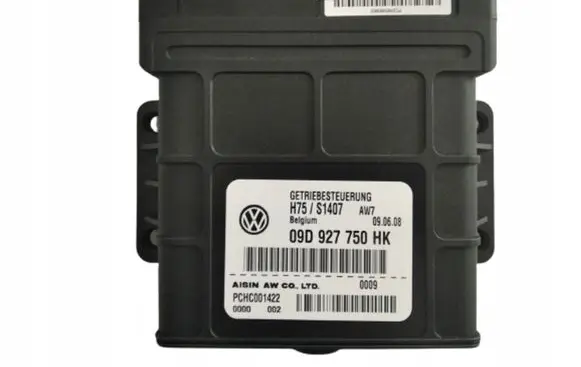 Volkswagen Touareg I Gearbox control unit/module 09D927750HK