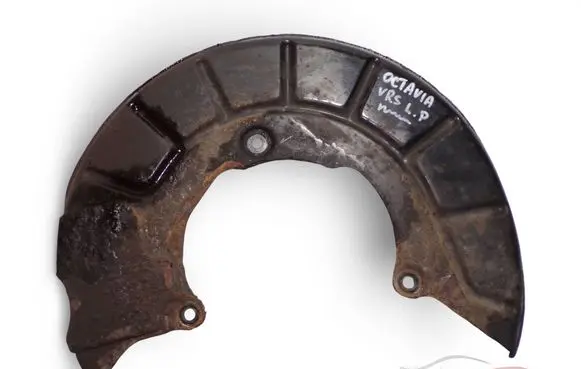 Skoda Octavia Mk2 (1Z) Front brake disc dust cover plate 