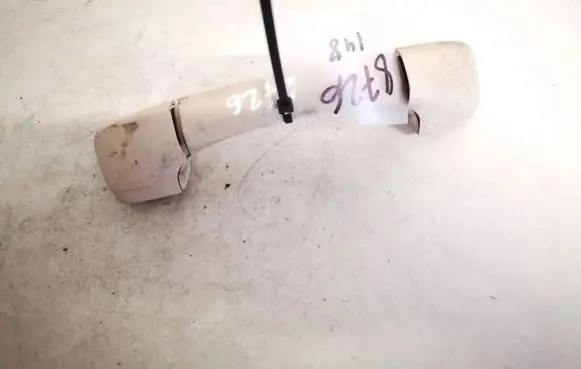 Front interior roof grab handle