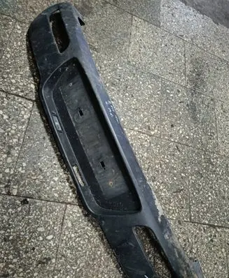 Rear bumper lower part trim