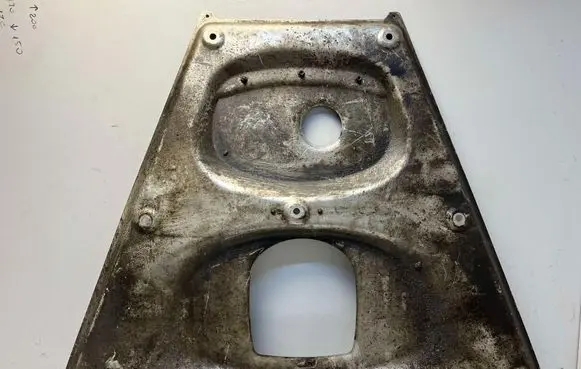 Engine splash shield/under tray