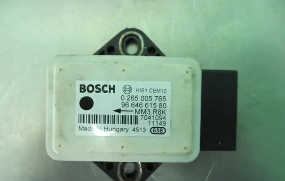 Peugeot 508 ESP acceleration yaw rate sensor 0265005765 9664661580