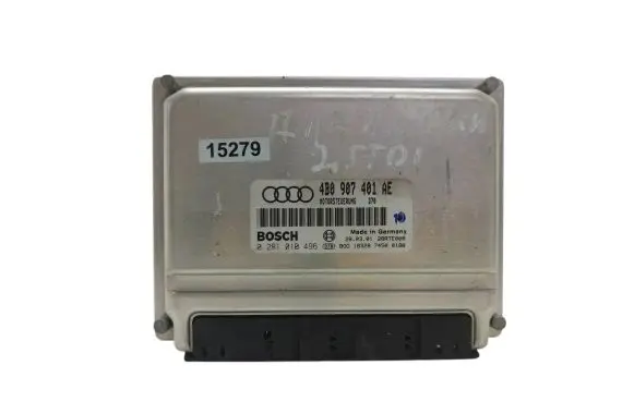 Audi A6 S6 C5 4B Engine control unit/module 4B0907401AE 0281010496