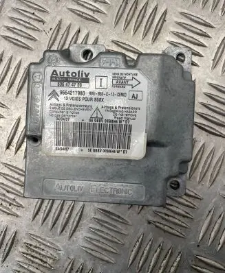 Citroen C4 I Picasso Airbag control unit/module 9664217980 606474700
