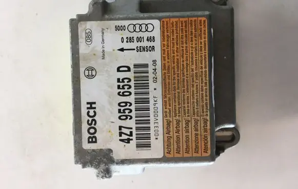 Audi A6 S6 C5 4B Airbag control unit/module 4Z7959655D 0285001468