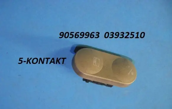Opel Vectra A Sunroof switch 90569963 03932510