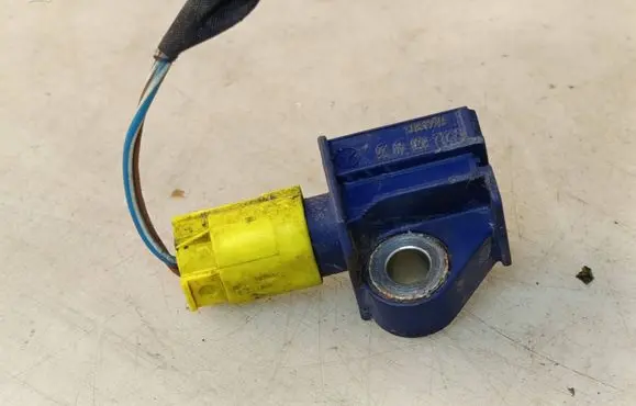 Airbag deployment crash/impact sensor