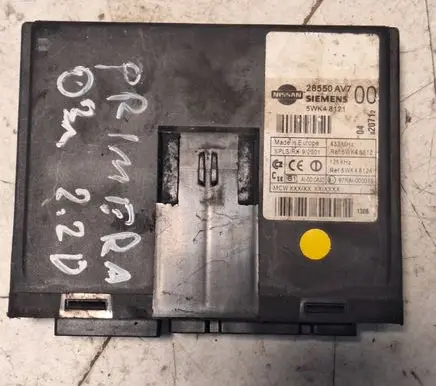Nissan Primera Comfort/convenience module 28550AV7 97RAI000013 5WK48121