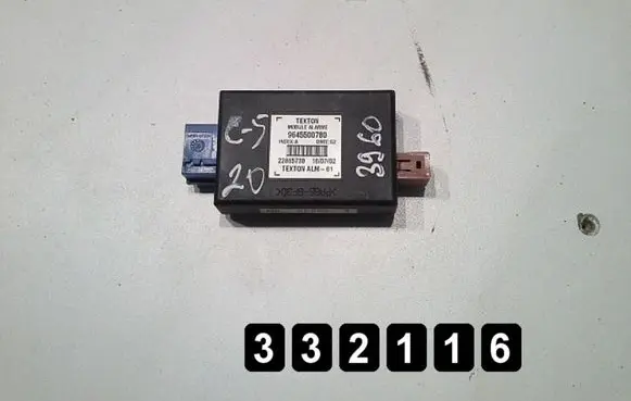 Citroen C5 Engine control unit/module 9645500780