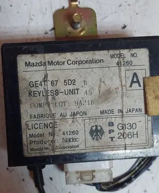 Mazda 626 Immobilizer control unit/module GE4T675D2
