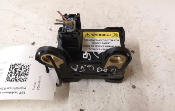 Volvo V50 ESP acceleration yaw rate sensor 10170103533 07W512 C177M1822S