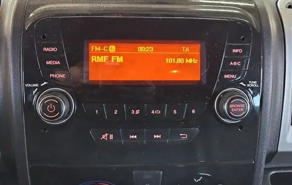 Fiat Ducato Radio/CD/DVD/GPS head unit 07356232340 IMPRK1546384