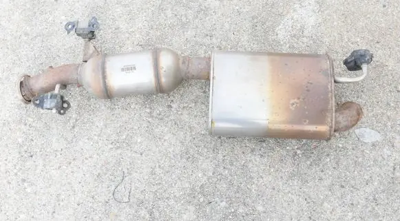 Opel Vivaro Catalyst/FAP/DPF particulate filter 9833928880 63DV5