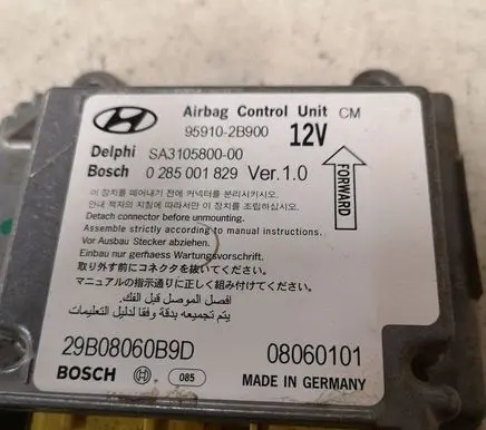 Hyundai Santa Fe Airbag control unit/module 959102B900 SA310580000 0285001829
