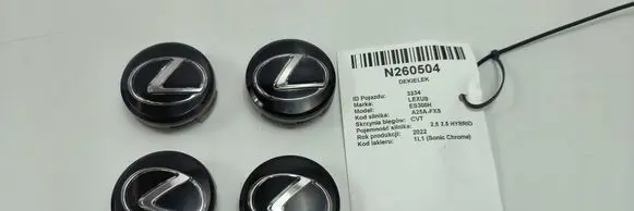 Lexus ES VII XZ10 Original wheel cap 4260353110KOMPLET