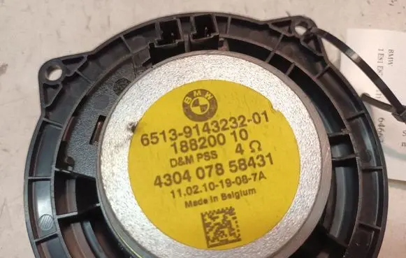 BMW 1 E81 E87 Front door speaker 6513914323201 18820010 430407858431