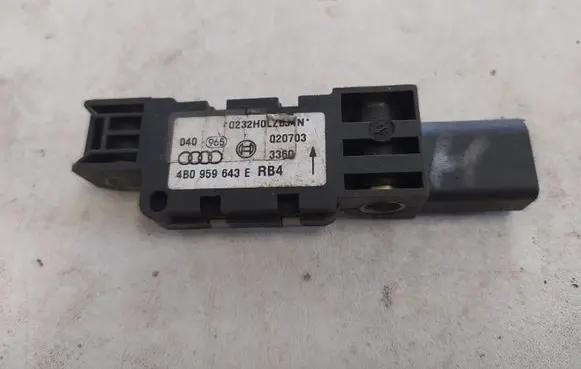 Airbag deployment crash/impact sensor