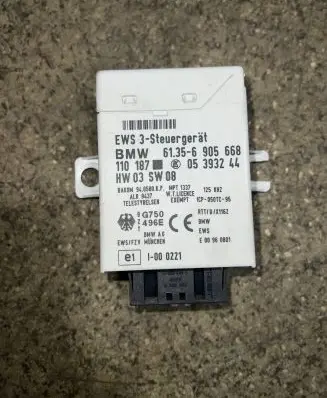 BMW 5 E39 Immobilizer control unit/module 61356905668 05393244 110187