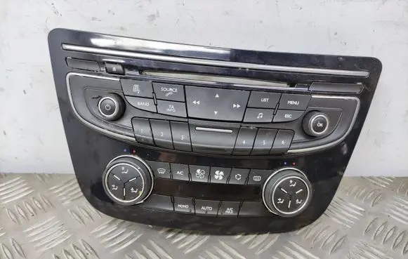 Peugeot 508 Climate control unit 96656641XZ