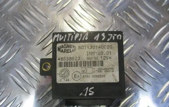 Fiat Multipla Immobilizer control unit/module 46538523