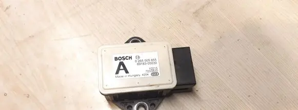 Toyota Avensis T270 ESP acceleration yaw rate sensor 0265005855 8918305030