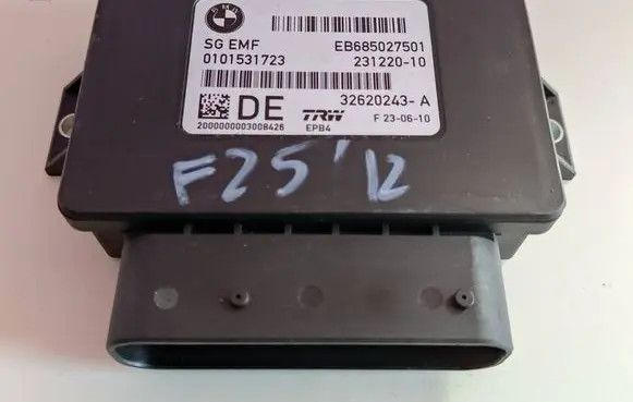 BMW X3 F25 Hand brake control module 6887358 34436887358 EB685027501
