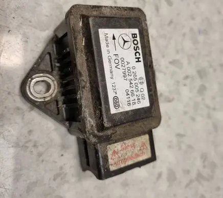 Mercedes-Benz E W211 ESP acceleration yaw rate sensor A0025426618 0265005246 0027997